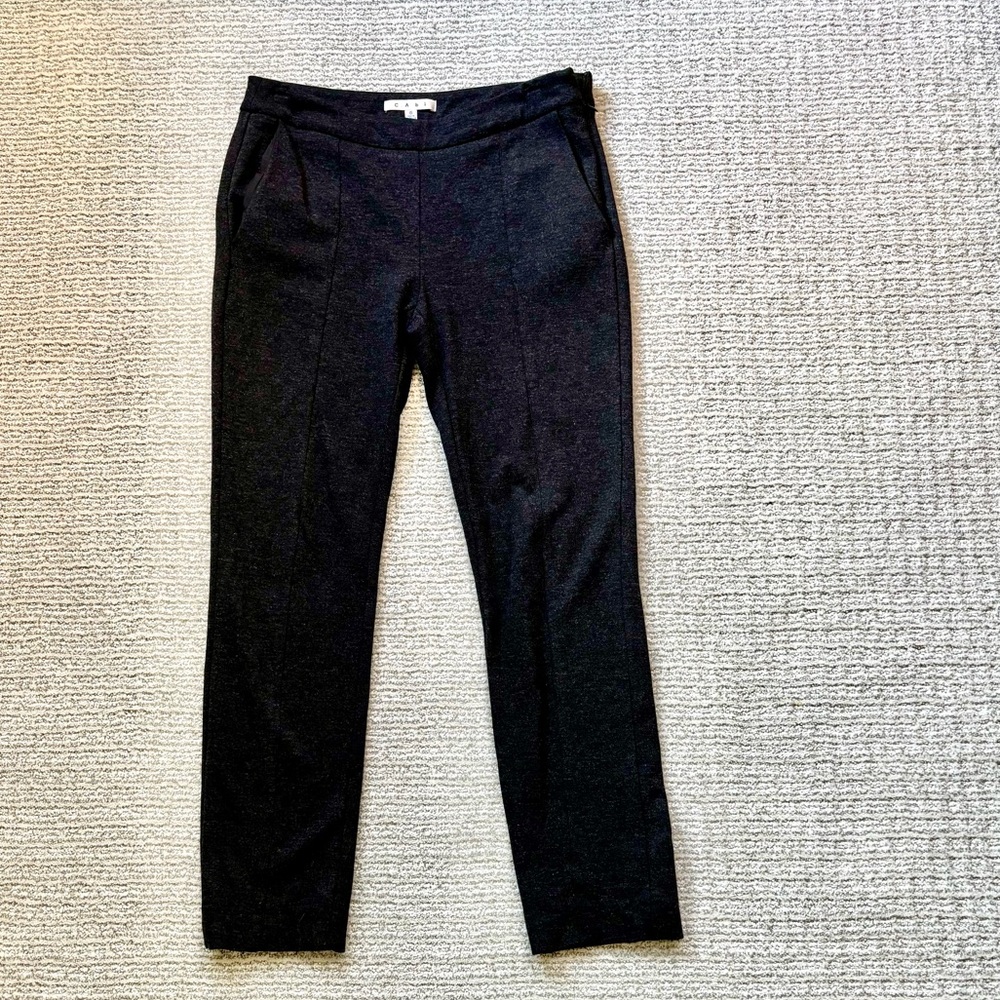CAbi dark grey Aubrey pant #967, size 6